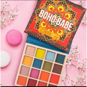 Beauty Creations BOHO BABE Eyeshadow Palette 16 Shades, excellent pigmentation